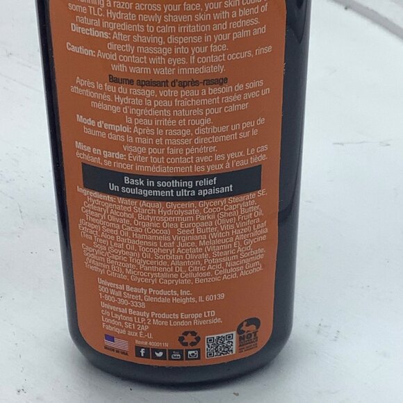 Van Der Hagen Post Shave Soothing Balm 3.4 Oz Bottle Soothes Redness Irritation - Picture 3 of 6